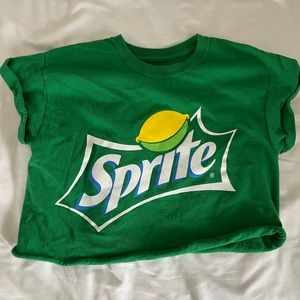 vintage sprite crop top